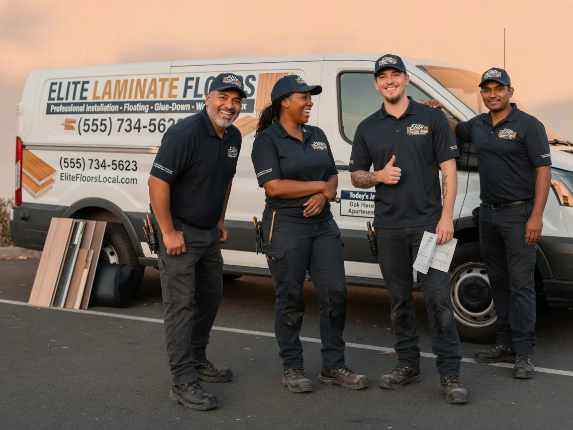 Laminate flooring installation company in Howard, PA